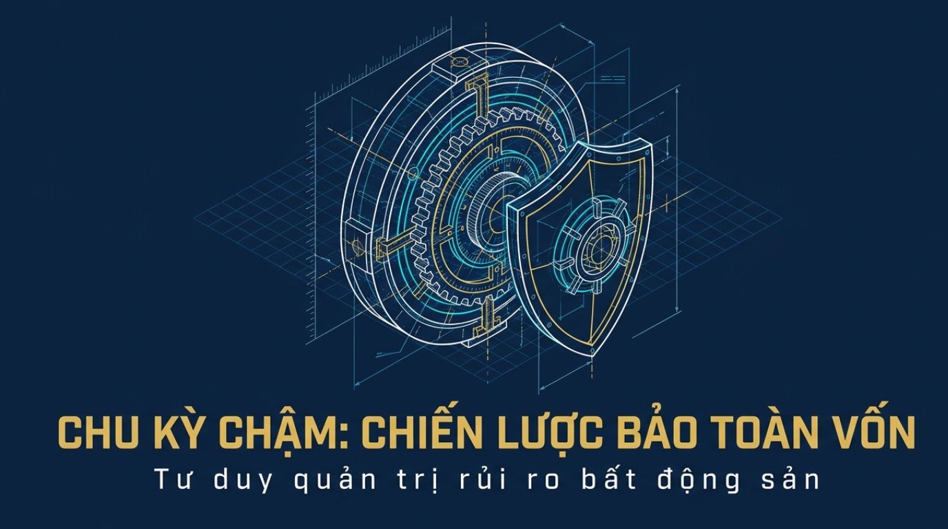 GIỮ TIỀN KHI BẤT ĐỘNG SẢN CHẬM: CÁCH NGƯỜI CÓ VỐN TRÁNH KẸT TIỀN