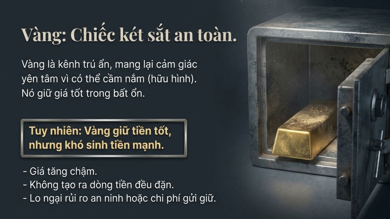 Forex, tiền ảo, chứng khoán, vàng hay bất động sản: 