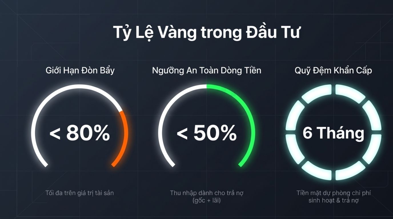 BỎ TÚI CHIẾN LƯỢC: KHI NÀO NÊN VAY, KHI NÀO NÊN GIỮ TIỀN MẶT TRONG ĐẦU TƯ BĐS