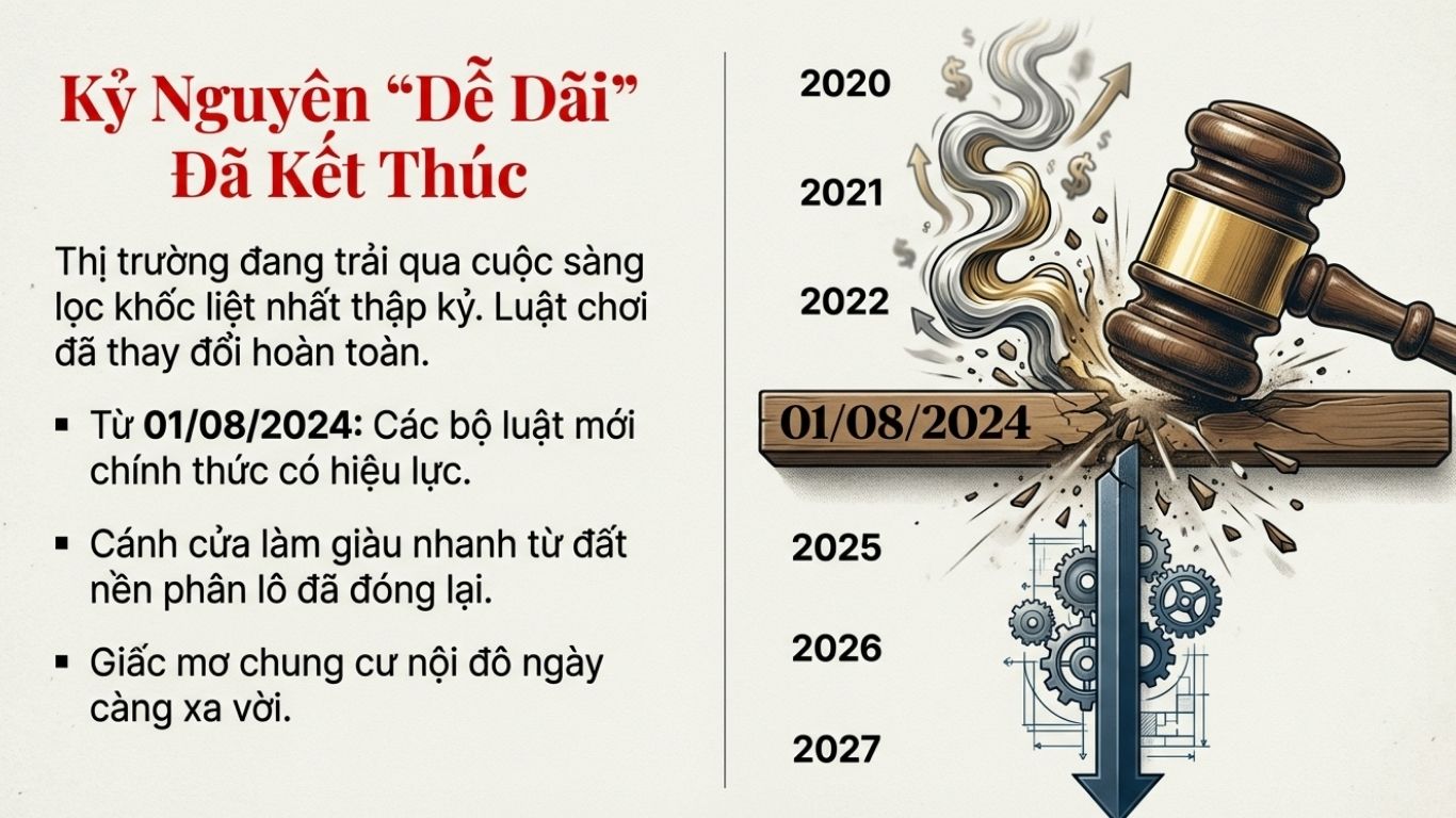 GIỮA MA TRẬN SIẾT PHÂN LÔ VÀ CHUNG CƯ LẬP ĐỈNH: ĐÂU LÀ CỬA SÁNG DUY NHẤT CHO DÒNG VỐN DƯỚI 2 TỶ ĐỒNG?