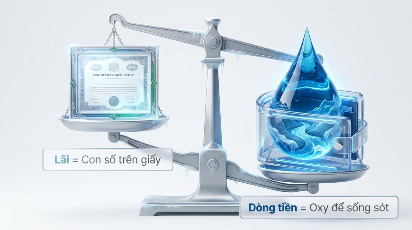 DOANH NGHIỆP CÓ LÃI VẪN THIẾU TIỀN: CẨM NANG GIỮ VỐN TRƯỚC KHI MUA ĐẤT