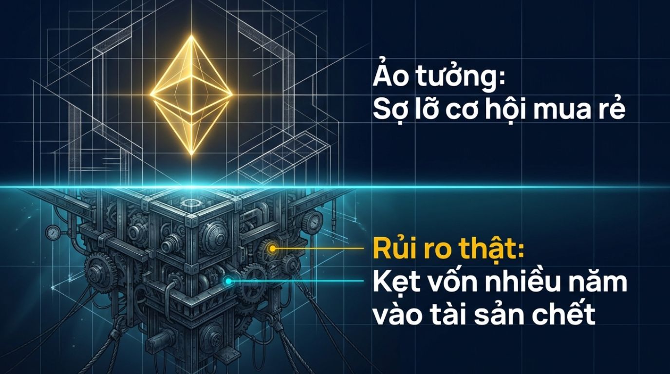 GIỮ TIỀN KHI BẤT ĐỘNG SẢN CHẬM: CÁCH NGƯỜI CÓ VỐN TRÁNH KẸT TIỀN