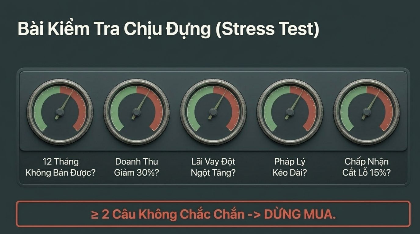 BẤT ĐỘNG SẢN CHẬM LẠI: CÁCH LẬP QUỸ DỰ PHÒNG ĐỂ KHÔNG KẸT VỐN KHI MUA ĐẤT