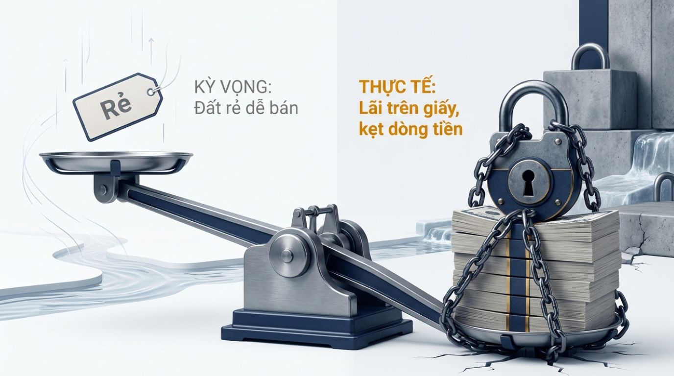 BẤT ĐỘNG SẢN VÙNG VEN HAY TRUNG TÂM: ĐÂU DỄ BÁN HƠN KHI CẦN TIỀN?