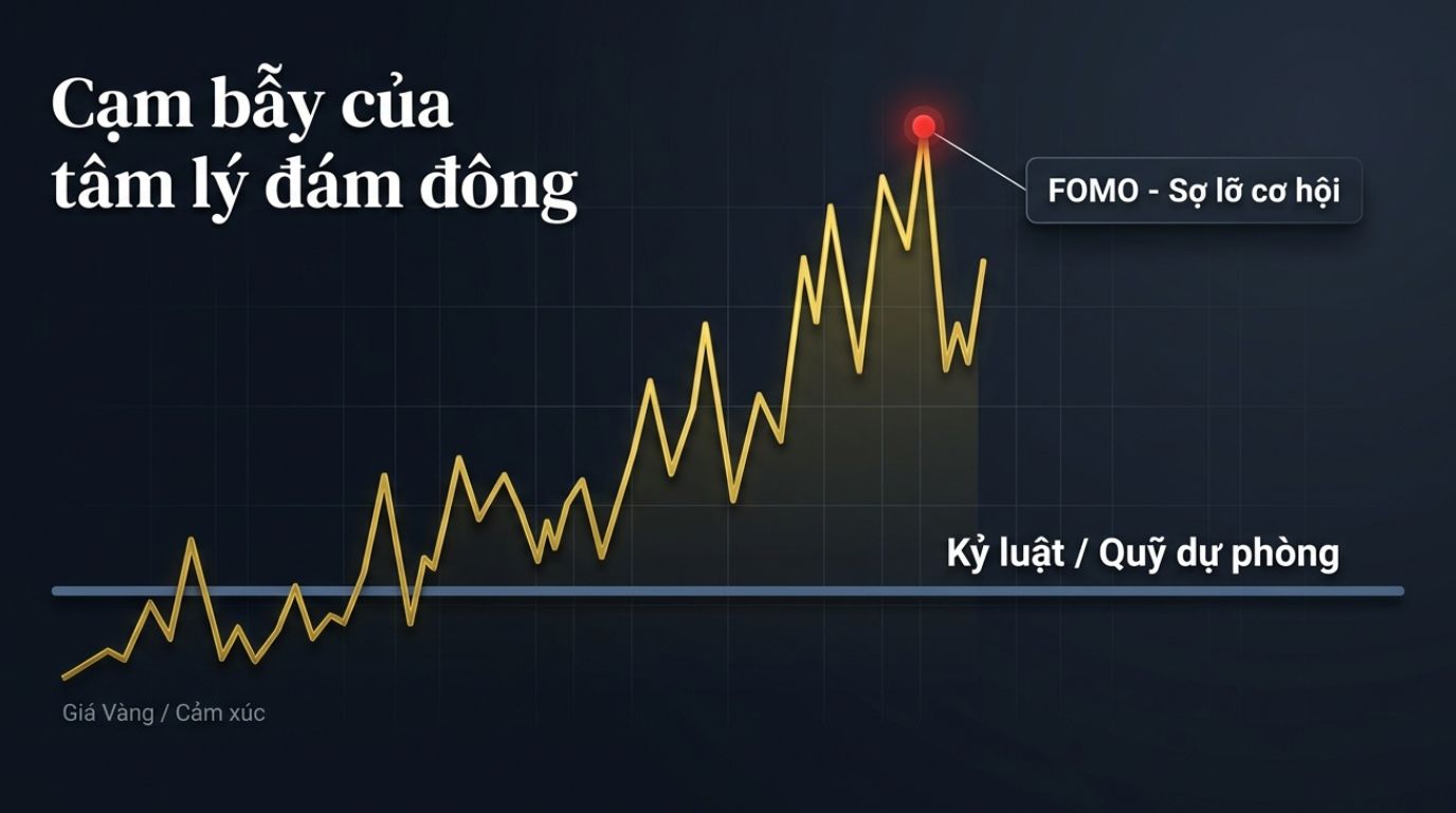 RỦI RO KHI ĐẦU TƯ VÀNG: NGƯỜI CÓ TIỀN CẦN BIẾT GÌ TRƯỚC KHI XUỐNG TIỀN?