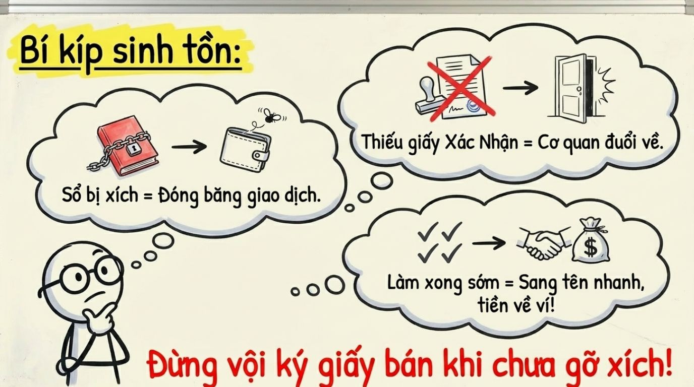GIẢI CHẤP SỔ ĐỎ LÀ GÌ? QUY TRÌNH 4 BƯỚC XÓA THẾ CHẤP NHANH NHẤT 2026