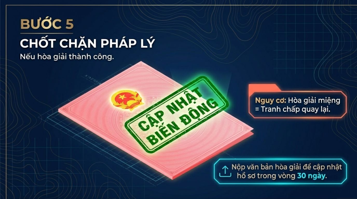 CÁCH GIẢI QUYẾT TRANH CHẤP RANH GIỚI ĐẤT ĐAI ÊM ĐẸP: ĐÚNG LUẬT, ÍT CĂNG THẲNG, DỄ THỰC HIỆN CÁCH GIẢI QUYẾT TRANH CHẤP RANH GIỚI ĐẤT ĐAI ÊM ĐẸP: ĐÚNG LUẬT, ÍT CĂNG THẲNG, DỄ THỰC HIỆN