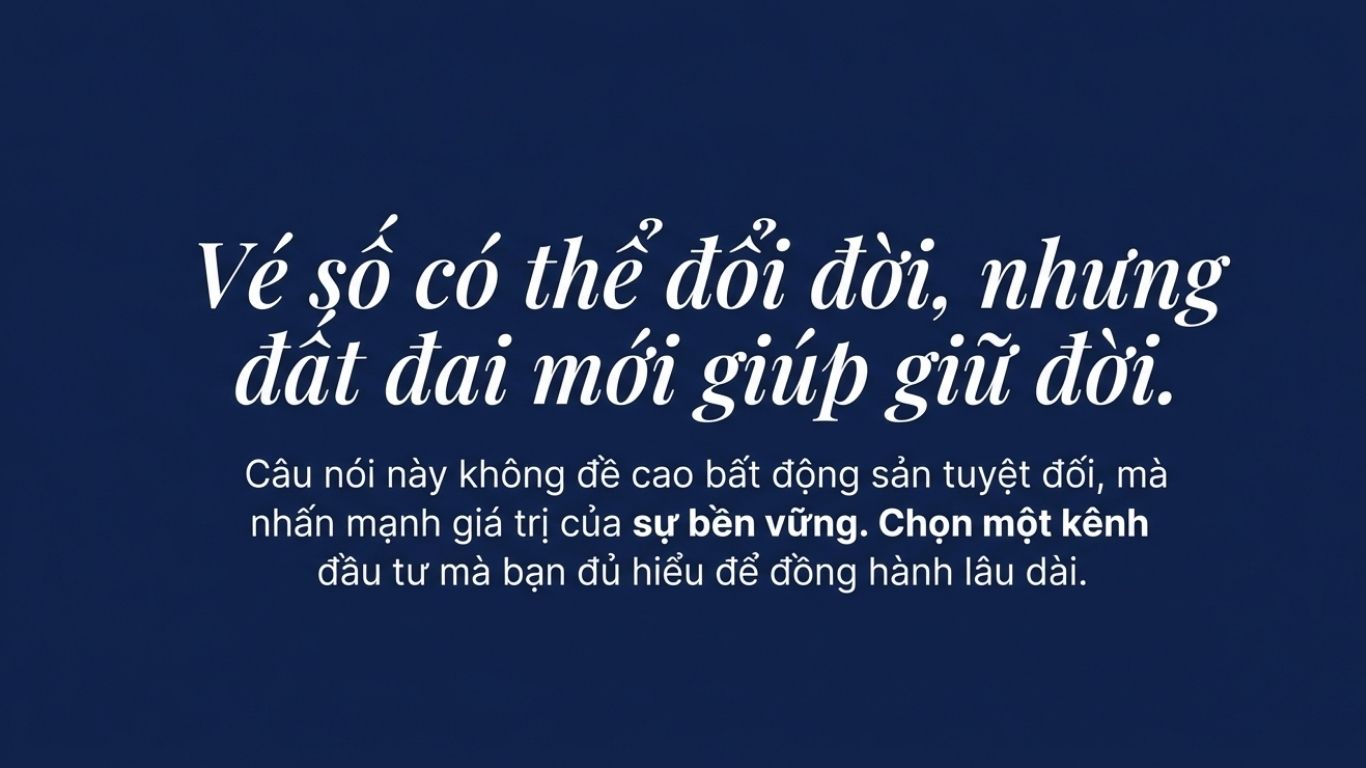 Forex, tiền ảo, chứng khoán, vàng hay bất động sản: 