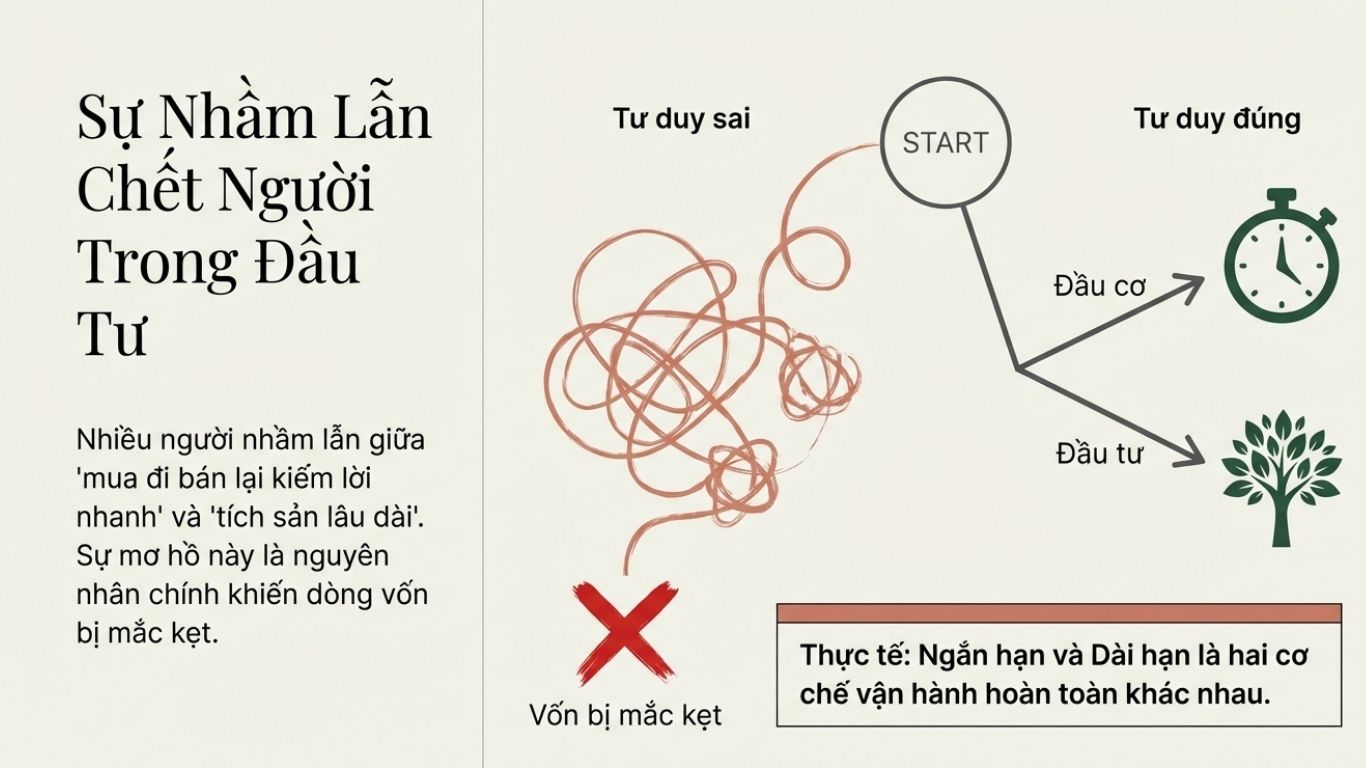 PHÂN BIỆT ĐẦU TƯ DÀI HẠN VÀ NGẮN HẠN: CHIẾN LƯỢC NÀO CHO NGƯỜI MỚI?