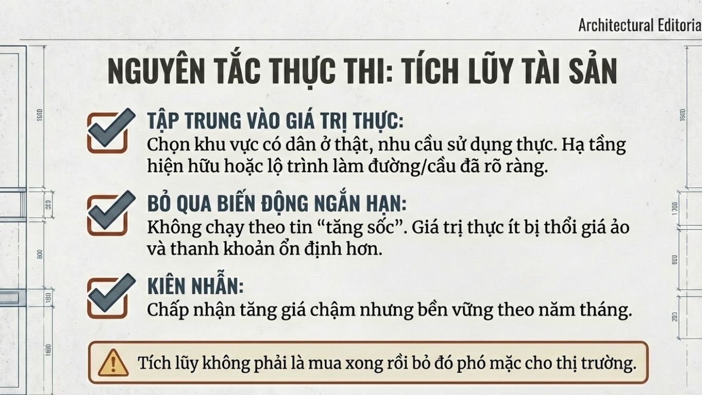 NHỮNG CHIẾN LƯỢC ĐẦU TƯ BĐS CHO NGƯỜI ÍT VỐN HIỆU QUẢ NHẤT: THẮNG BẰNG KỶ LUẬT, KHÔNG THẮNG BẰNG MAY MẮN
