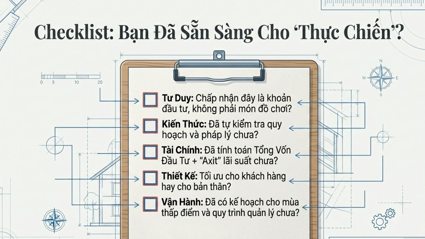 4 ĐIỀU CẦN BIẾT TRƯỚC KHI ĐẦU TƯ NGÔI NHÀ THỨ HAI - TỪ TƯ DUY CẢM TÍNH SANG QUẢN TRỊ TÀI SẢN THỰC CHIẾN