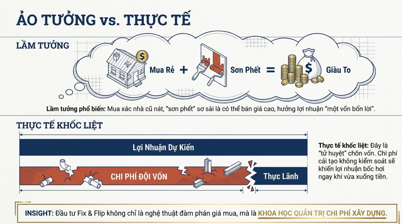 MUA NHÀ NÁT SỬA BÁN: CẦN LƯU Ý GÌ ĐỂ KHÔNG BỊ THỢ VẼ CHI PHÍ?