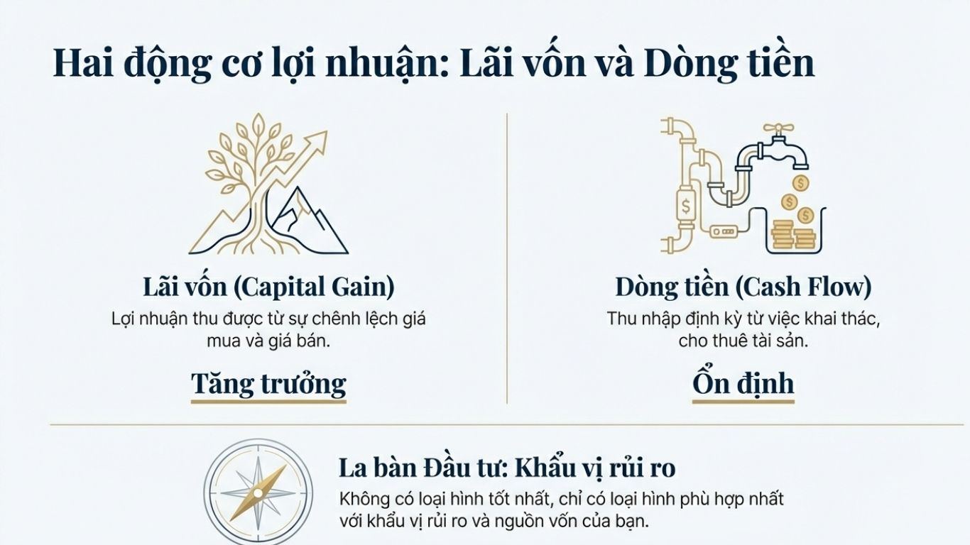 SO SÁNH ĐẤT NỀN, NHÀ PHỐ VÀ CHUNG CƯ: LỰA CHỌN NÀO TỐI ƯU?