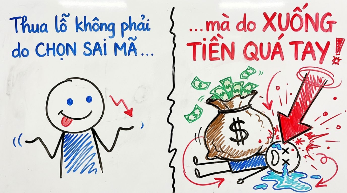 NGƯỜI MỚI NÊN ĐẦU TƯ CỔ PHIẾU BAO NHIÊU TIỀN ĐỂ KHÔNG BỊ ÁP LỰC TÂM LÝ?