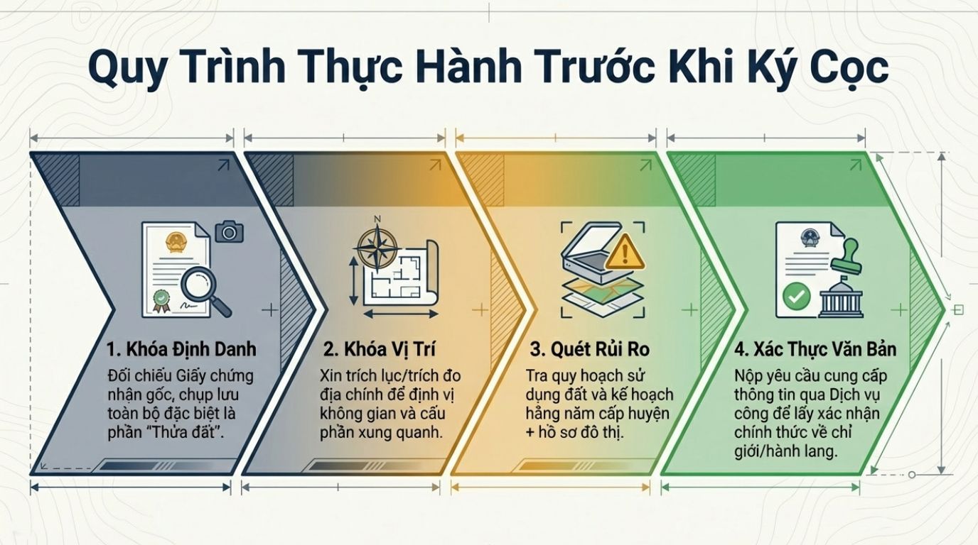 CẨM NANG KIỂM TRA QUY HOẠCH ĐẤT TRƯỚC KHI MUA: ĐỌC GÌ, HỎI GÌ, ĐỐI CHIẾU GÌ