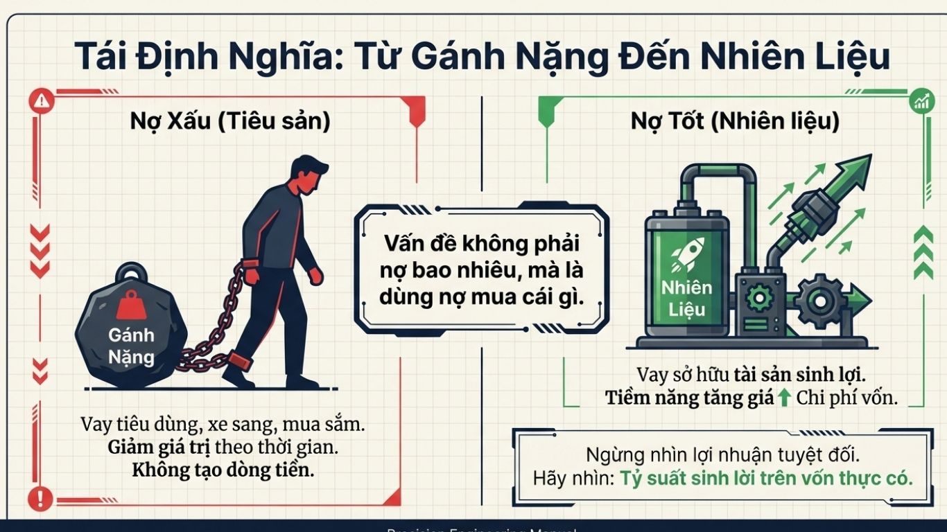 ĐÒN BẨY TÀI CHÍNH: NGHỆ THUẬT QUẢN TRỊ NGUỒN VỐN VÀ TƯ DUY THỰC CHIẾN TRONG ĐẦU TƯ